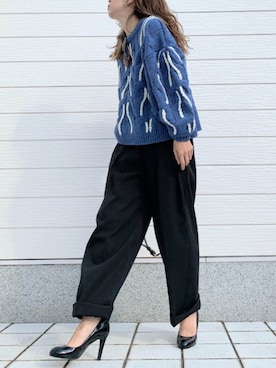 Q♥Officialさん(レディース・155cm)の秋コーディネート