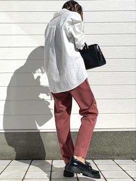 「Yves Saint Laurent（イヴサンローラン）のアイテム」を使った、Q♥Officialさん（レディース・155cm）の春コーディネート