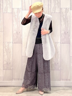 Q♥Officialさん(レディース・157cm)の秋コーディネート