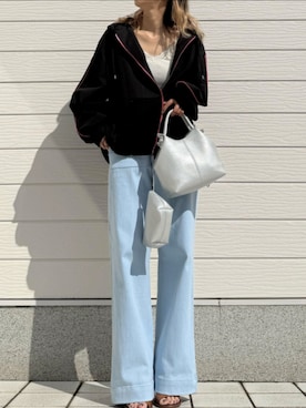 Q♥Officialさん（レディース・155cm）の春コーディネート