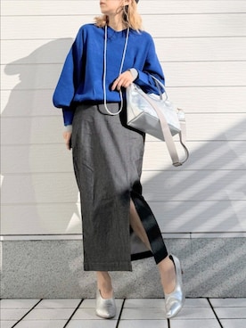 Q♥Officialさん（レディース・155cm）の冬コーディネート