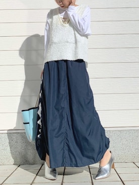 Q♥Officialさん(レディース・155cm)の春コーディネート