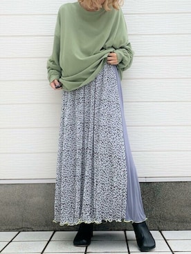 Q♥Officialさん(レディース・155cm)の秋コーディネート