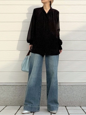 Q♥Officialさん（レディース・155cm）の冬コーディネート