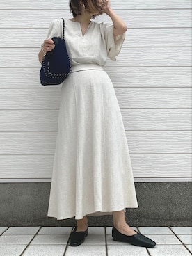 Q♥Officialさん（レディース・155cm）の春コーディネート