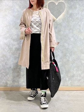 Q♥Officialさん（レディース・151cm）の春コーディネート