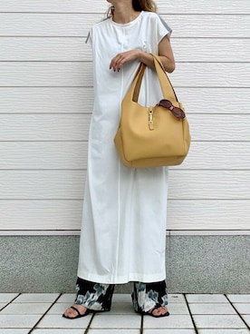 「Q（キュー）のアイテム」を使った、Q♥Officialさん（レディース・155cm）の夏コーディネート