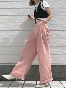 Q♥Officialさん（レディース・155cm）の春コーディネート