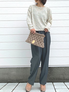「ファンシー」｜Q♥Officialさん（レディース・155cm）の秋コーディネート