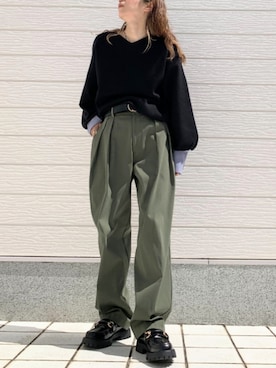 Q♥Officialさん(レディース・155cm)の秋コーディネート