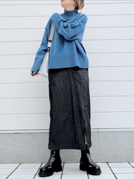 Q♥Officialさん（レディース・155cm）の冬コーディネート