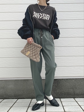 Q♥Officialさん(レディース・155cm)の秋コーディネート