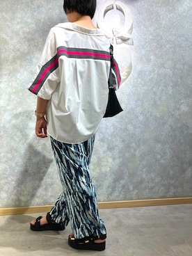 Q♥Officialさん(レディース・163cm)の夏コーディネート