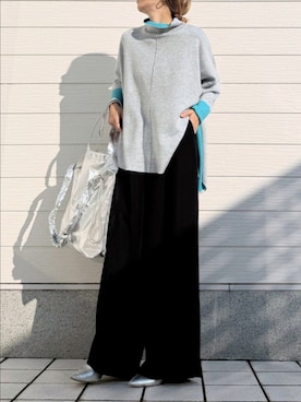 Q♥Officialさん（レディース・155cm）の冬コーディネート