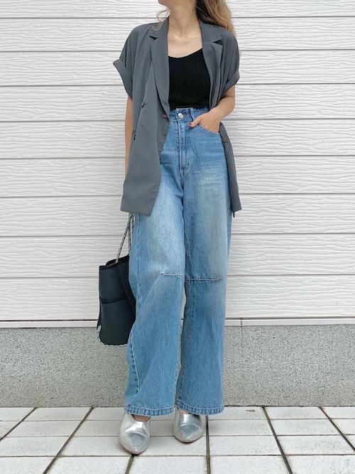 送込*ファレル×NIGO*テーラードキモノダブルブレストジャケット セール】ダブルブレストテーラージャケット（テーラード
