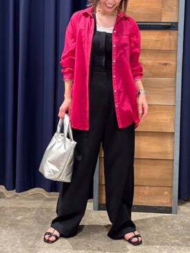 Q♥Officialさん（レディース・157cm）の夏コーディネート