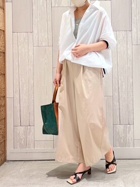 Q♥Officialさん（レディース・157cm）の夏コーディネート