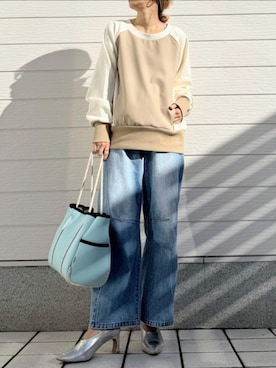 Q♥Officialさん（レディース・155cm）の冬コーディネート