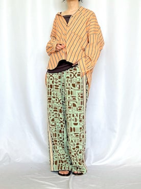 Q♥Officialさん（レディース・158cm）の夏コーディネート