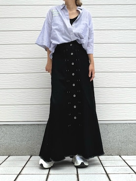Q♥Officialさん(レディース・155cm)の夏コーディネート