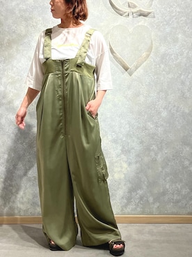 Q♥Officialさん(レディース・157cm)の夏コーディネート