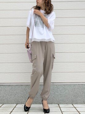 Q♥Officialさん（レディース・155cm）の春コーディネート