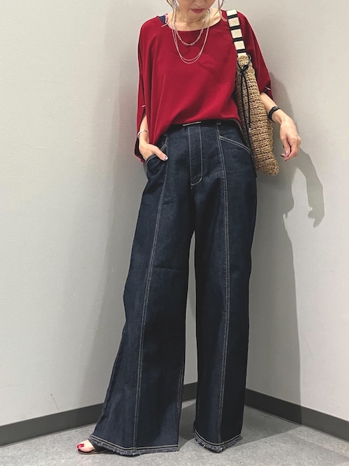 ストレッチデニムパンツ