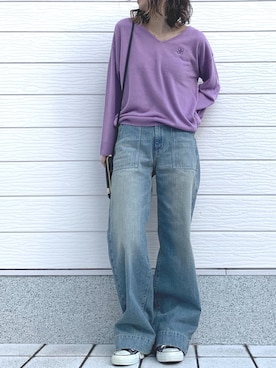 Q♥Officialさん（レディース・155cm）の冬コーディネート