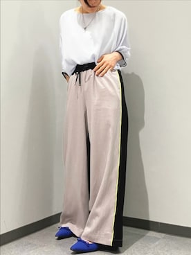 「Q（キュー）のアイテム」を使った、Q♥Officialさん（レディース・160cm）の春コーディネート