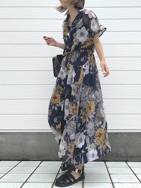 「Yves Saint Laurent（イヴサンローラン）のアイテム」を使った、Q♥Officialさん（レディース・155cm）の夏コーディネート