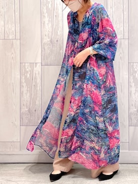 Q♥Officialさん（レディース・157cm）の夏コーディネート