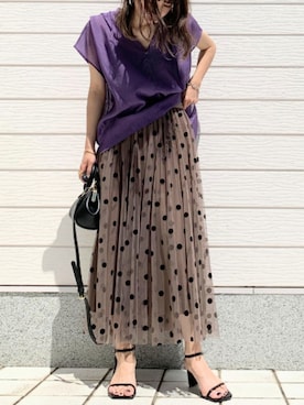 Q♥Officialさん（レディース・155cm）の春コーディネート