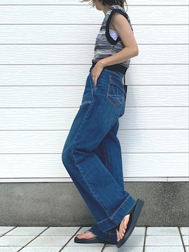 Q♥Officialさん（レディース・155cm）の夏コーディネート