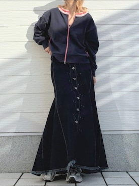 Q♥Officialさん（レディース・155cm）の冬コーディネート