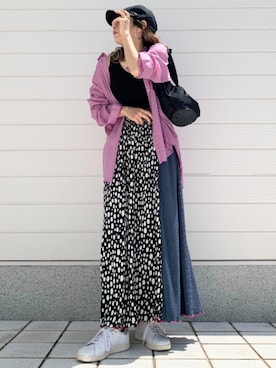 Q♥Officialさん（レディース・155cm）の春コーディネート