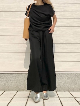 「Q（キュー）のアイテム」を使った、Q♥Officialさん（レディース・155cm）の夏コーディネート