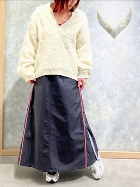 Q♥Officialさん（レディース・151cm）の冬コーディネート