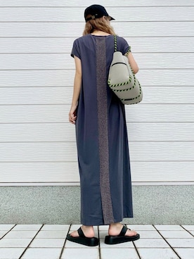 「Q（キュー）のアイテム」を使った、Q♥Officialさん（レディース・155cm）の夏コーディネート