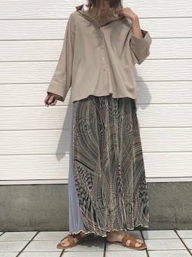 Q♥Officialさん(レディース・155cm)の夏コーディネート