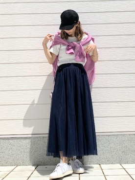 Q♥Officialさん（レディース・155cm）の春コーディネート