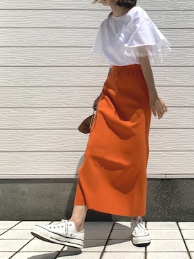 Q♥Officialさん（レディース・155cm）の夏コーディネート