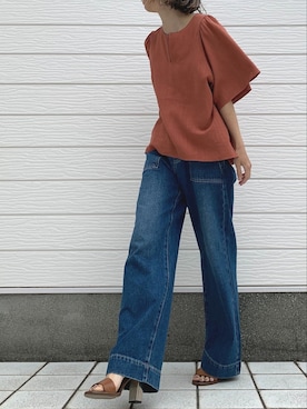 Q♥Officialさん（レディース・155cm）の春コーディネート