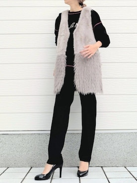 Q♥Officialさん(レディース・155cm)の秋コーディネート