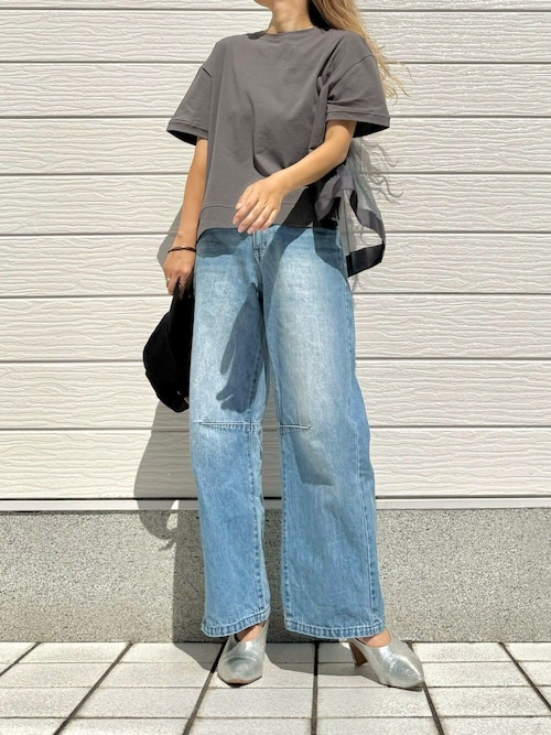Q girlカーヴィーデニム