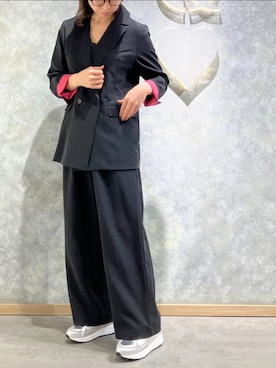 Q♥Officialさん（レディース・164cm）の冬コーディネート