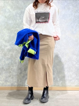 Q♥Officialさん(レディース・157cm)の秋コーディネート