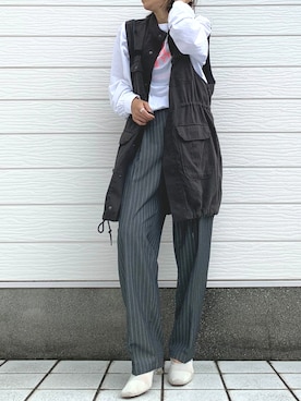 Q♥Officialさん（レディース・155cm）の秋コーディネート