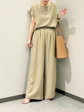 Q♥Officialさん（レディース・154cm）の夏コーディネート