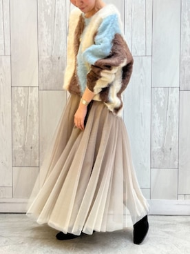 Q♥Officialさん（レディース・157cm）の秋コーディネート