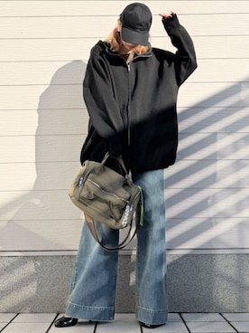 Q♥Officialさん(レディース・155cm)の冬コーディネート